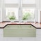 Nantucket Sinks Double Bowl Farmhouse Fireclay Sink with Shabby Green Finish FCFS3318D-ShabbyGreen - alternate 3